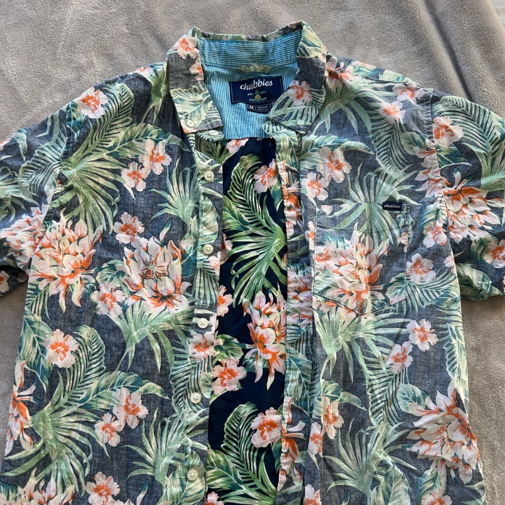Chubbie’s floral shirt